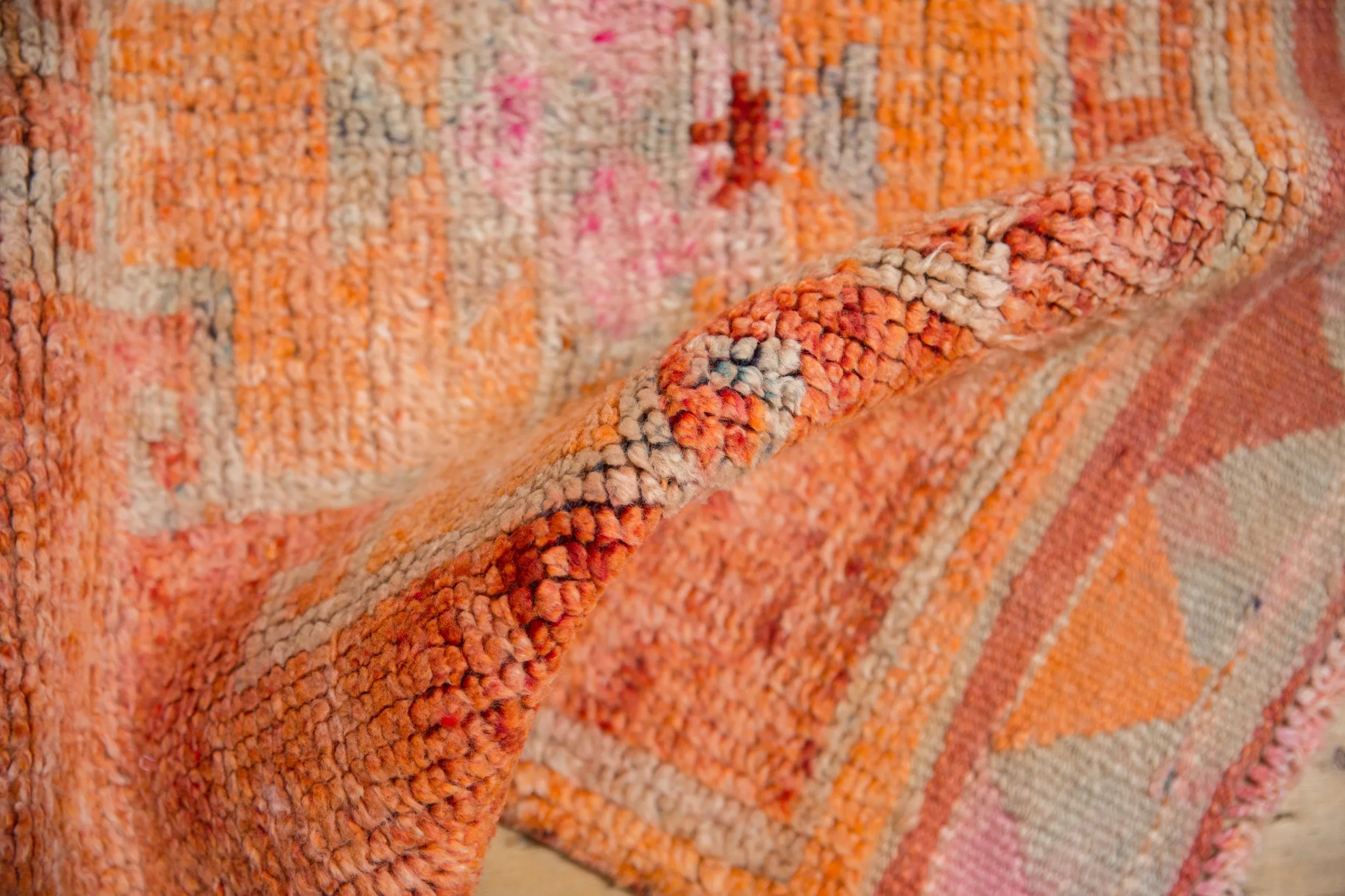 3x11 Vintage Distressed Kurd Rug Runner