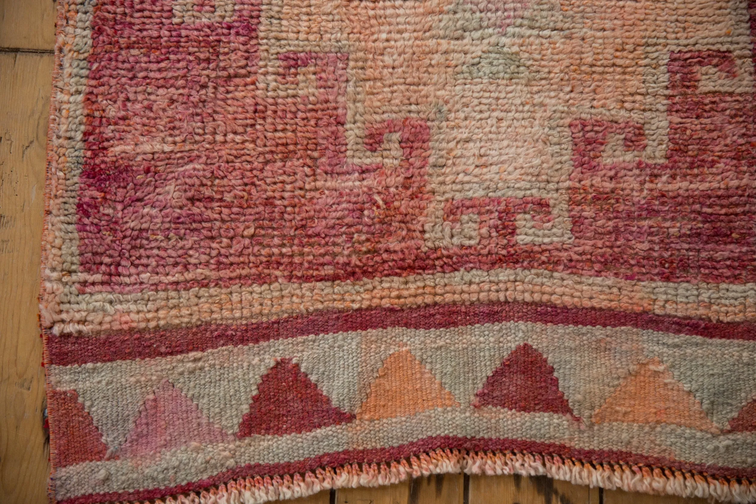 3x11 Vintage Distressed Kurd Rug Runner