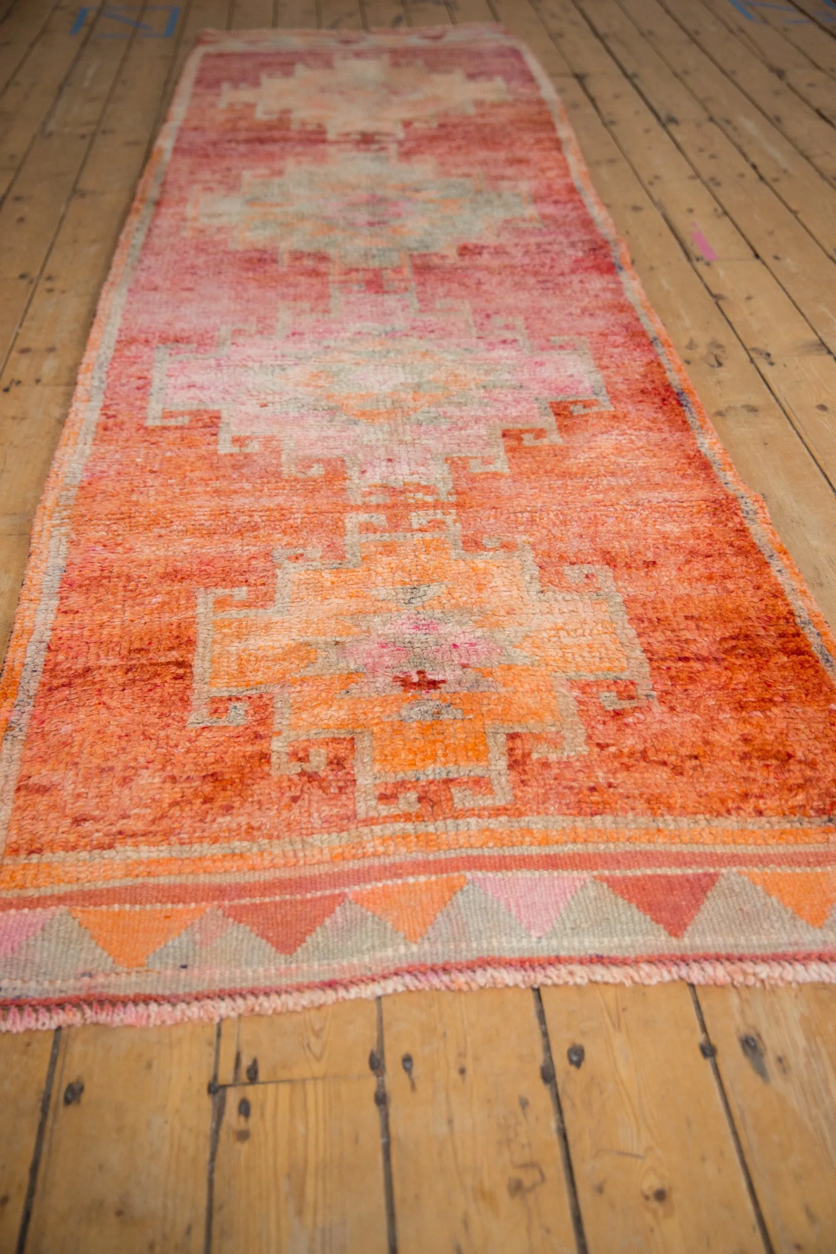 3x11 Vintage Distressed Kurd Rug Runner