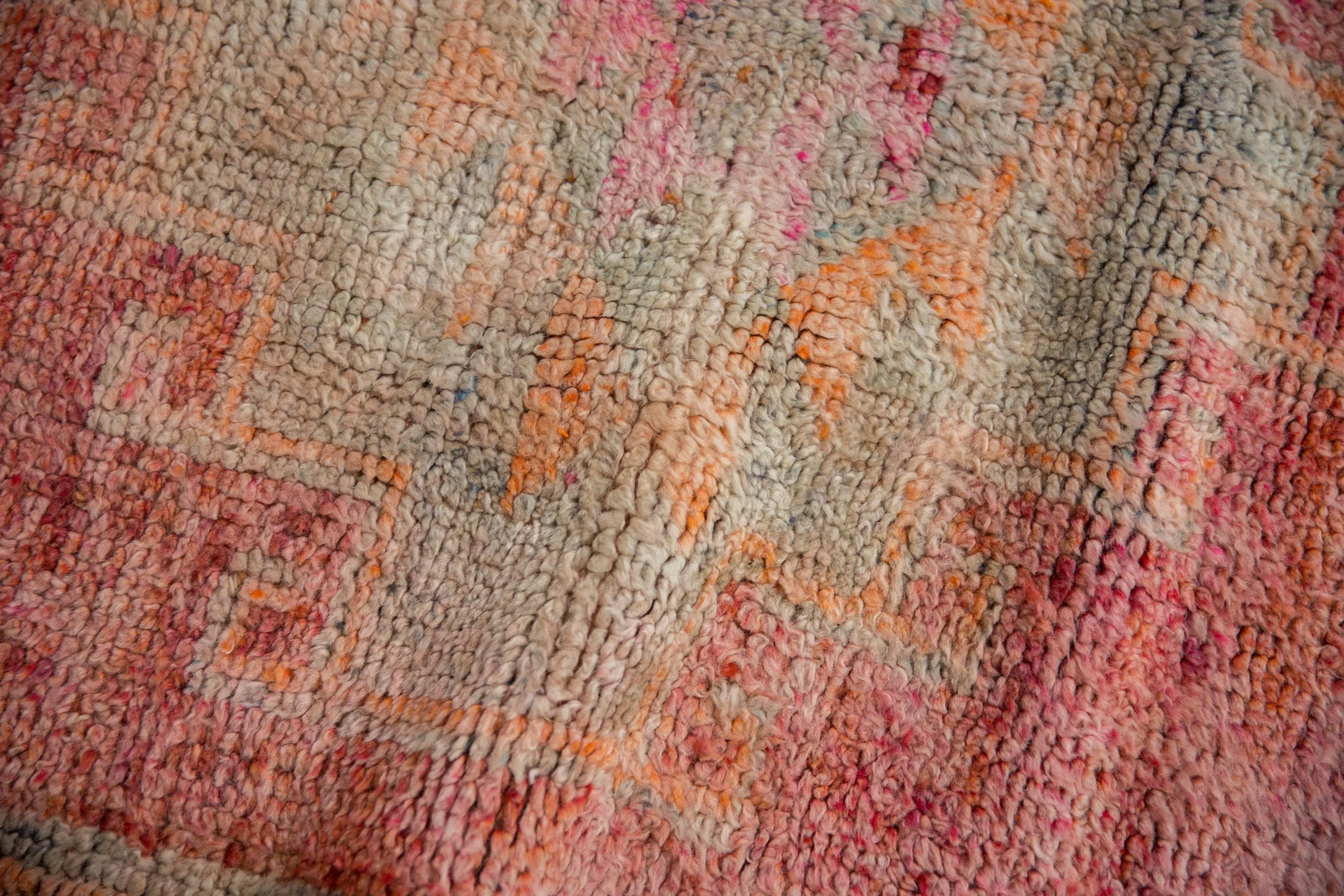 3x11 Vintage Distressed Kurd Rug Runner