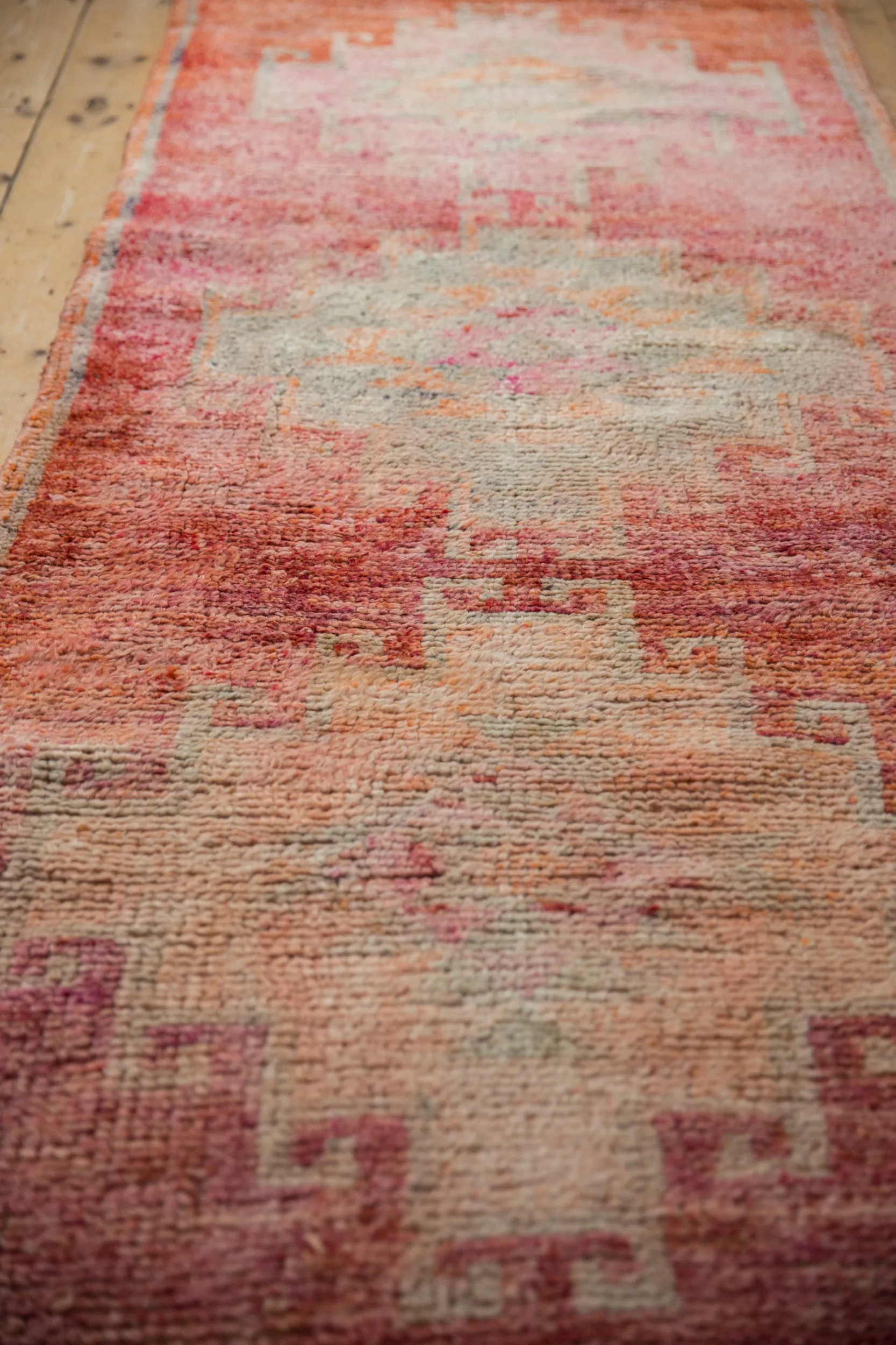 3x11 Vintage Distressed Kurd Rug Runner