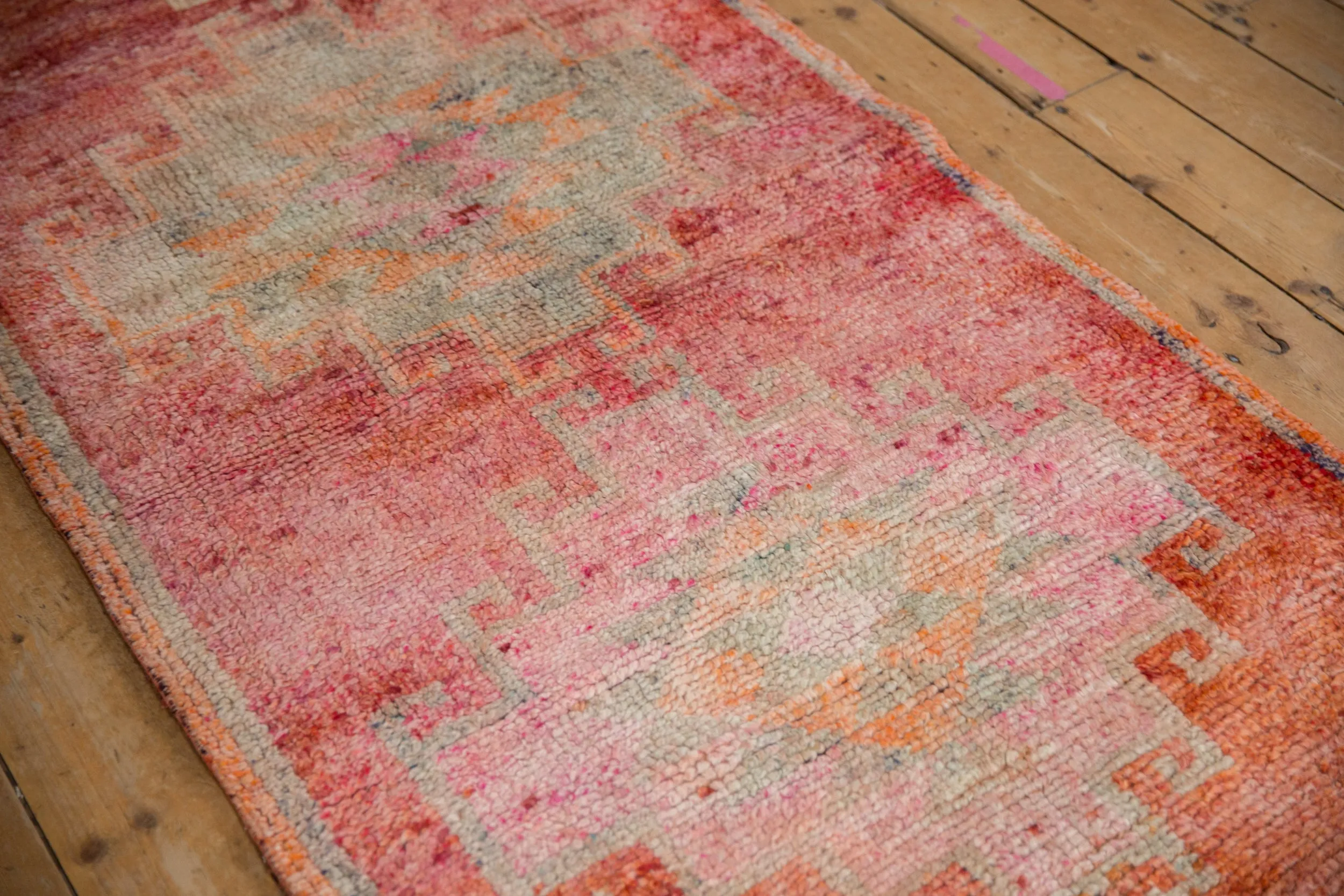 3x11 Vintage Distressed Kurd Rug Runner
