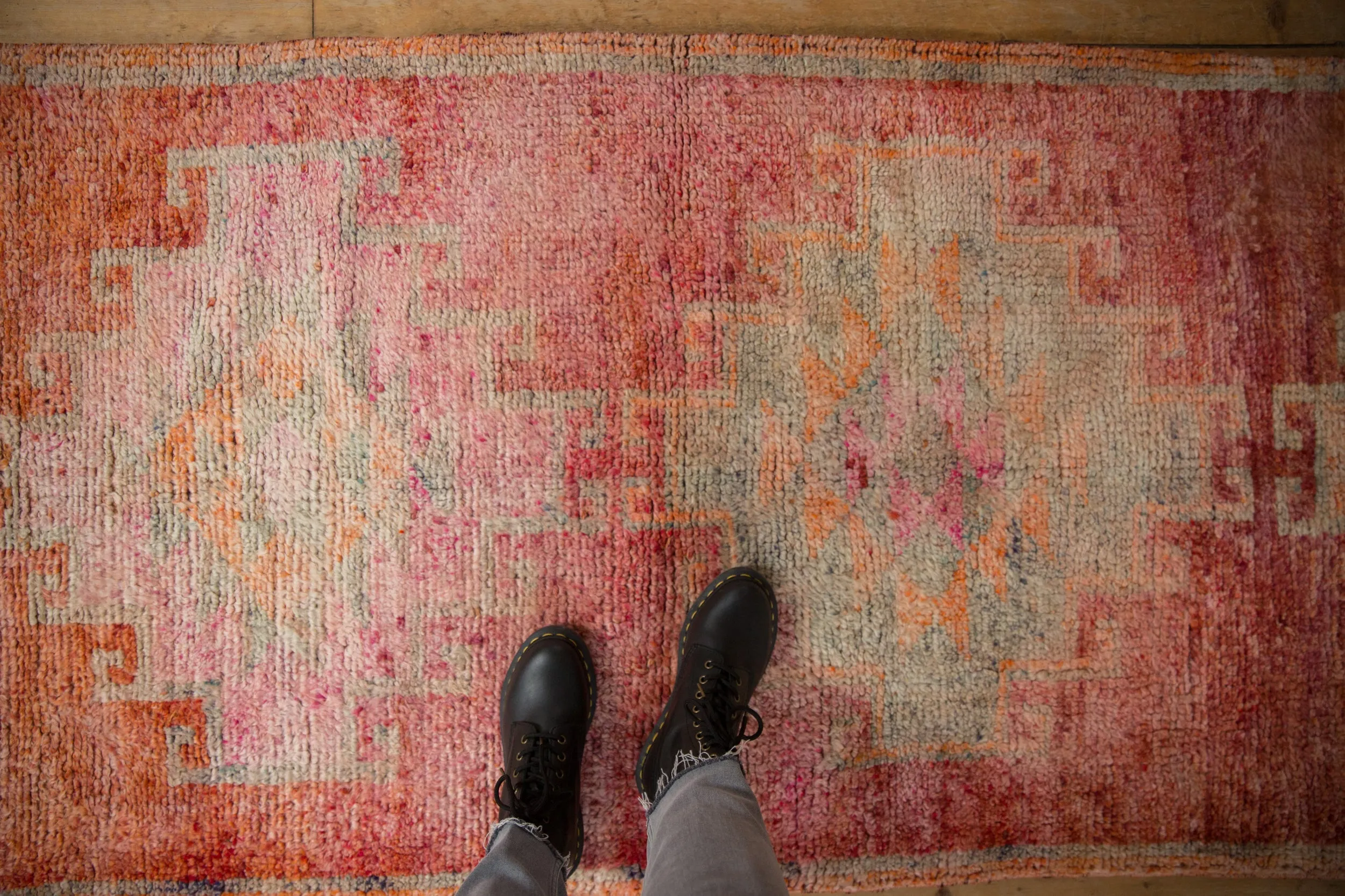 3x11 Vintage Distressed Kurd Rug Runner