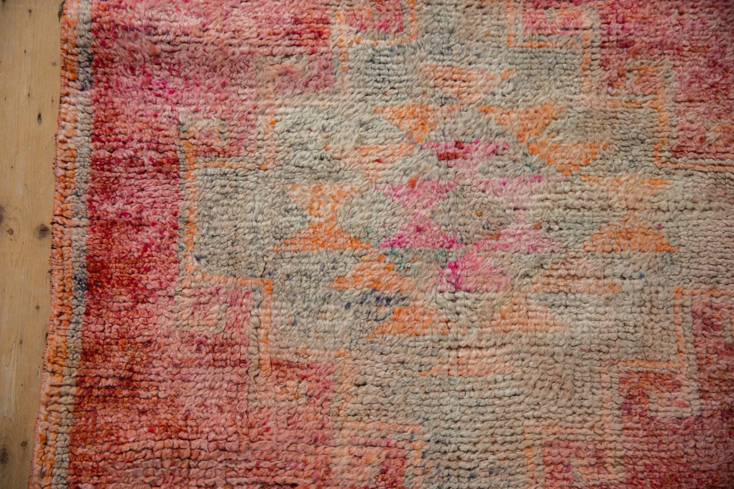 3x11 Vintage Distressed Kurd Rug Runner