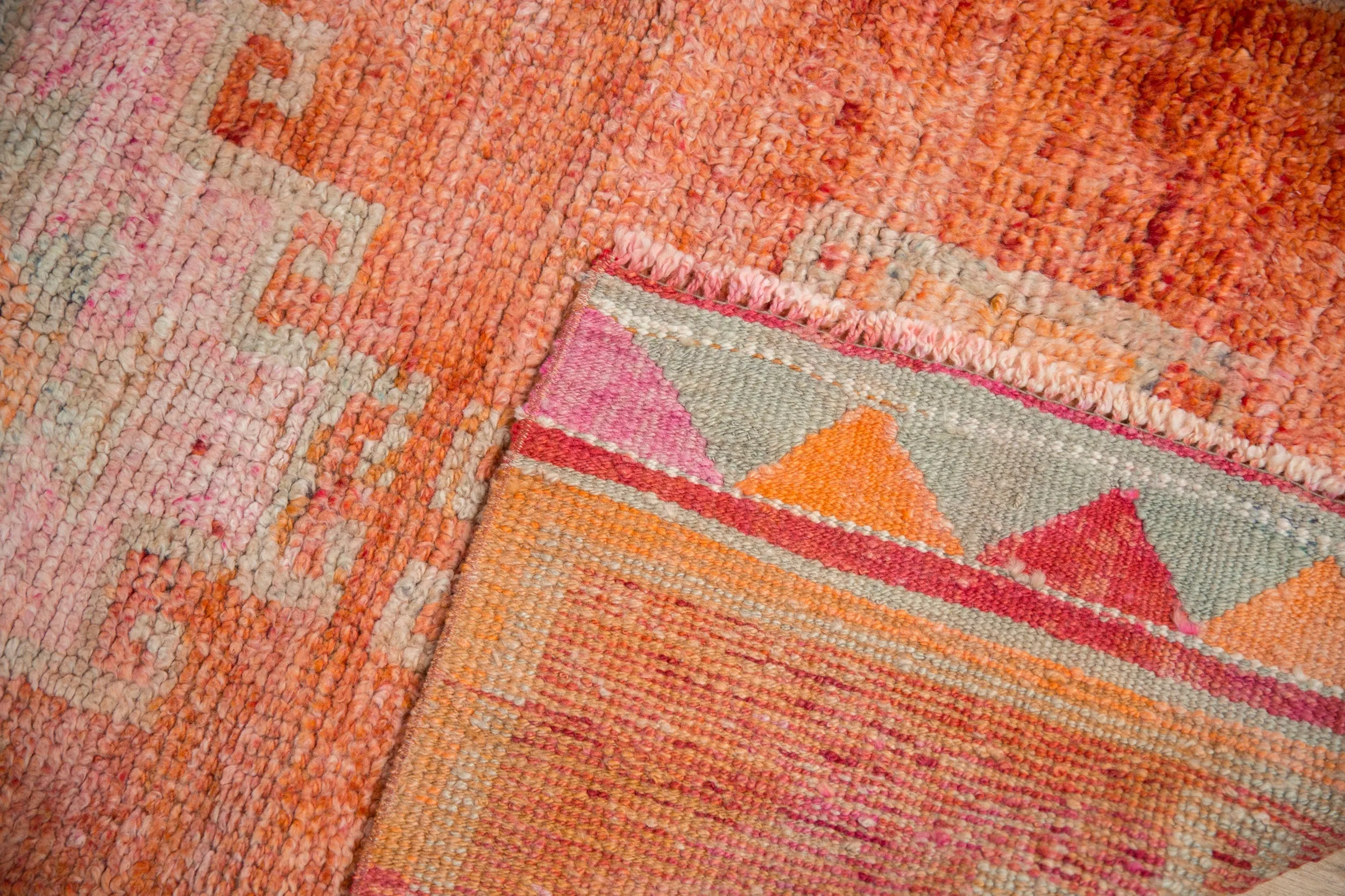 3x11 Vintage Distressed Kurd Rug Runner