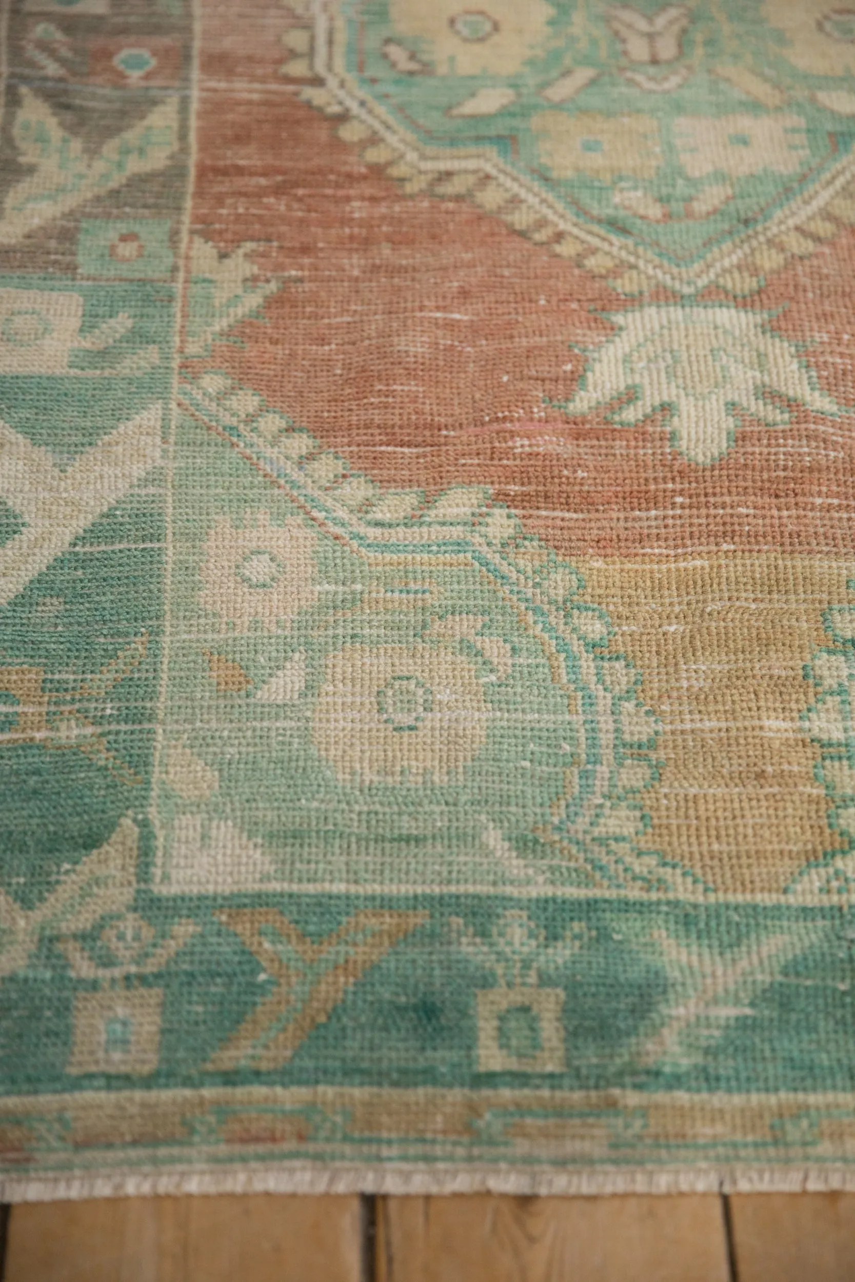 3x5.5 Vintage Distressed Oushak Rug