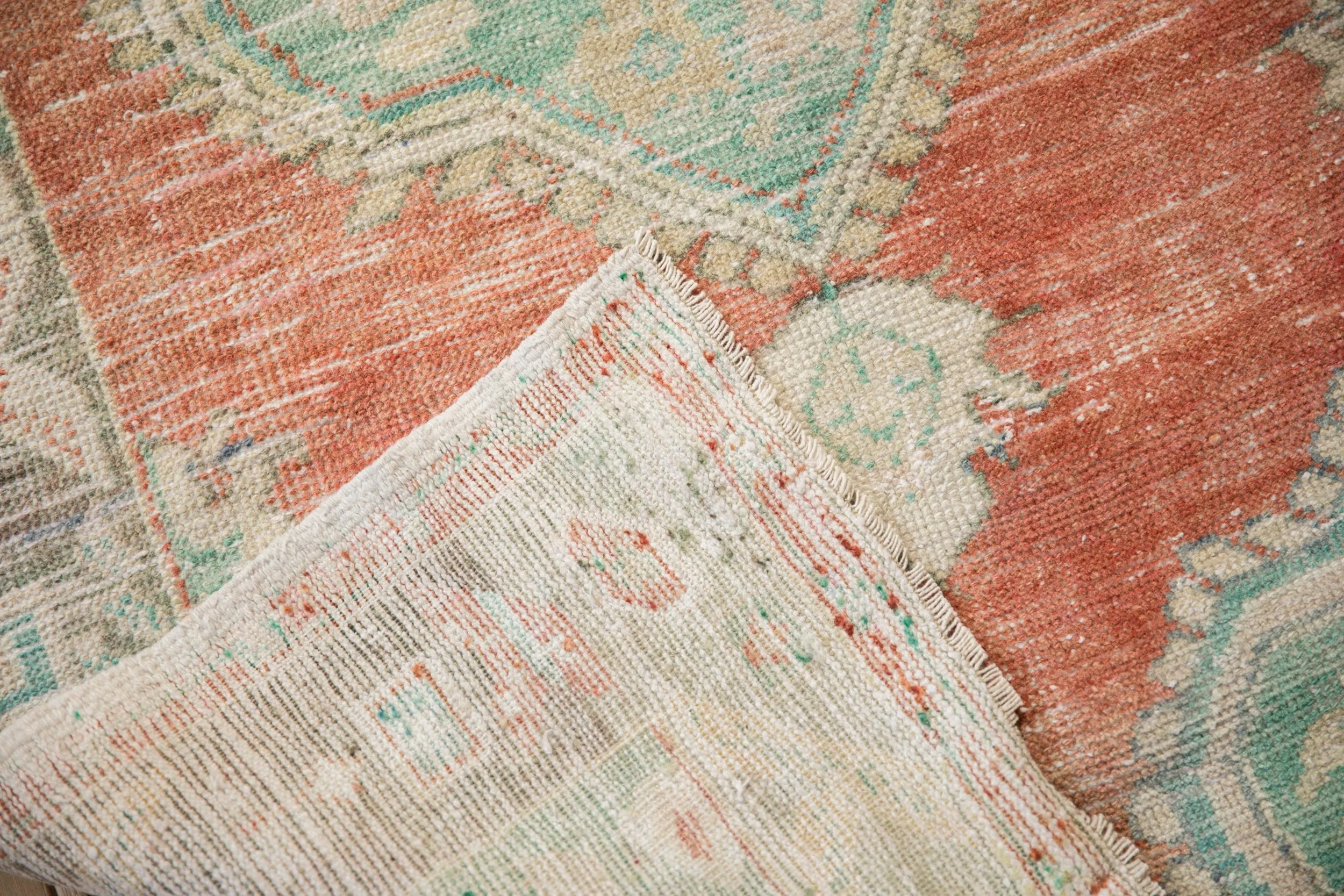 3x5.5 Vintage Distressed Oushak Rug