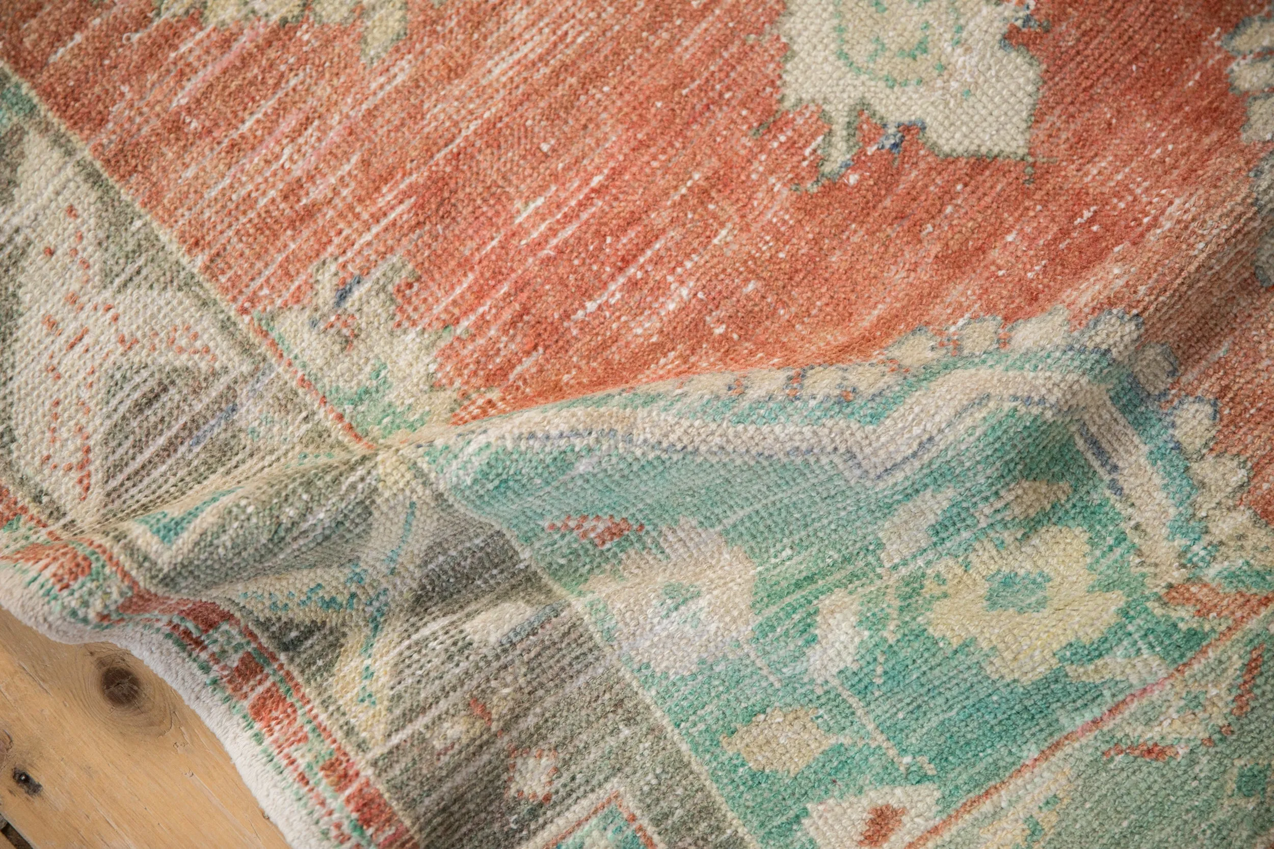 3x5.5 Vintage Distressed Oushak Rug