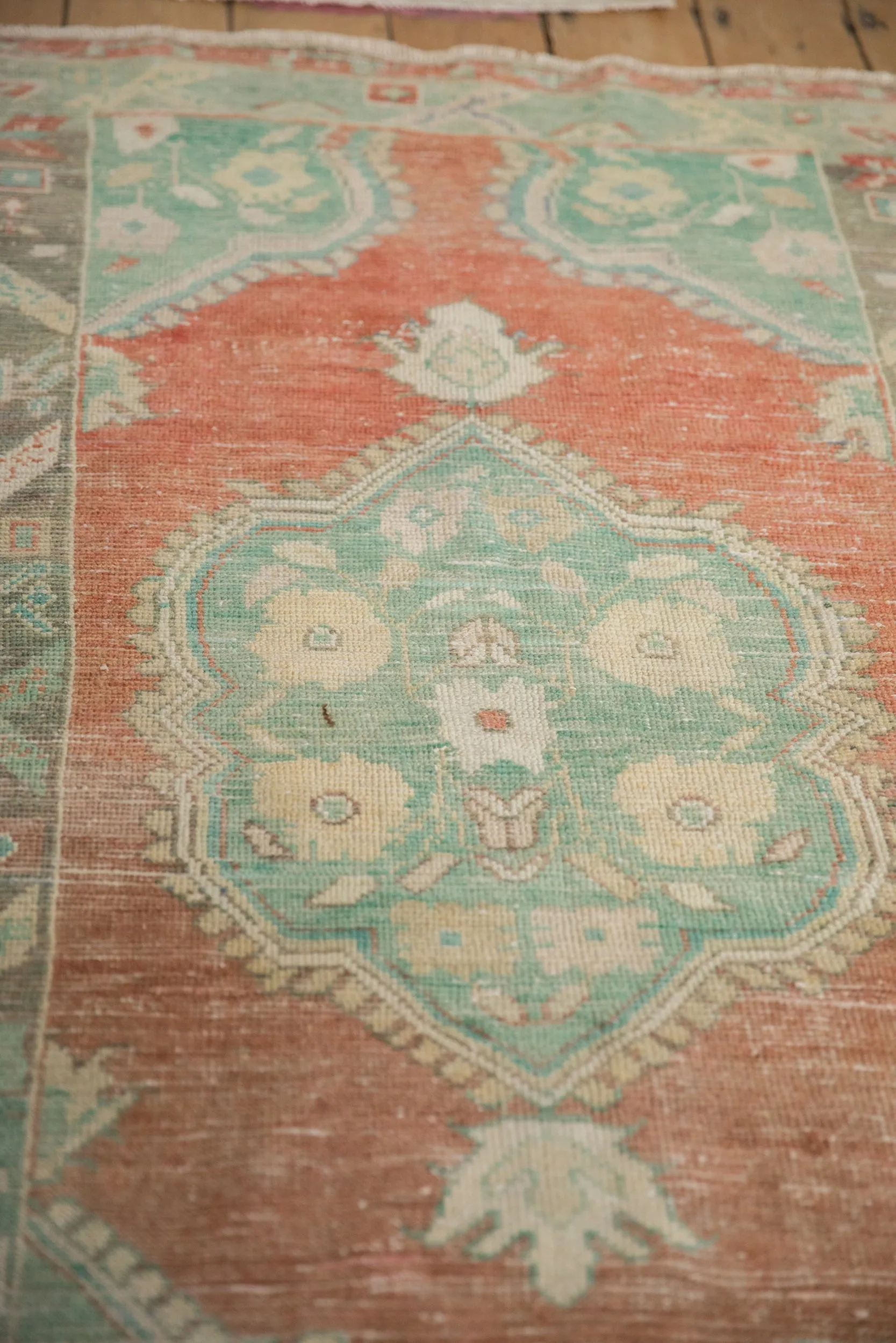 3x5.5 Vintage Distressed Oushak Rug
