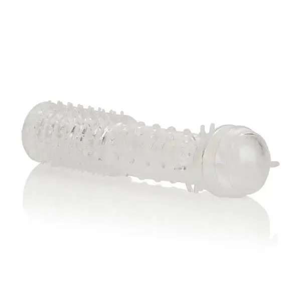 4.5-inch Super Stretchy Senso Silicone Penis Sleeves, 2-pack