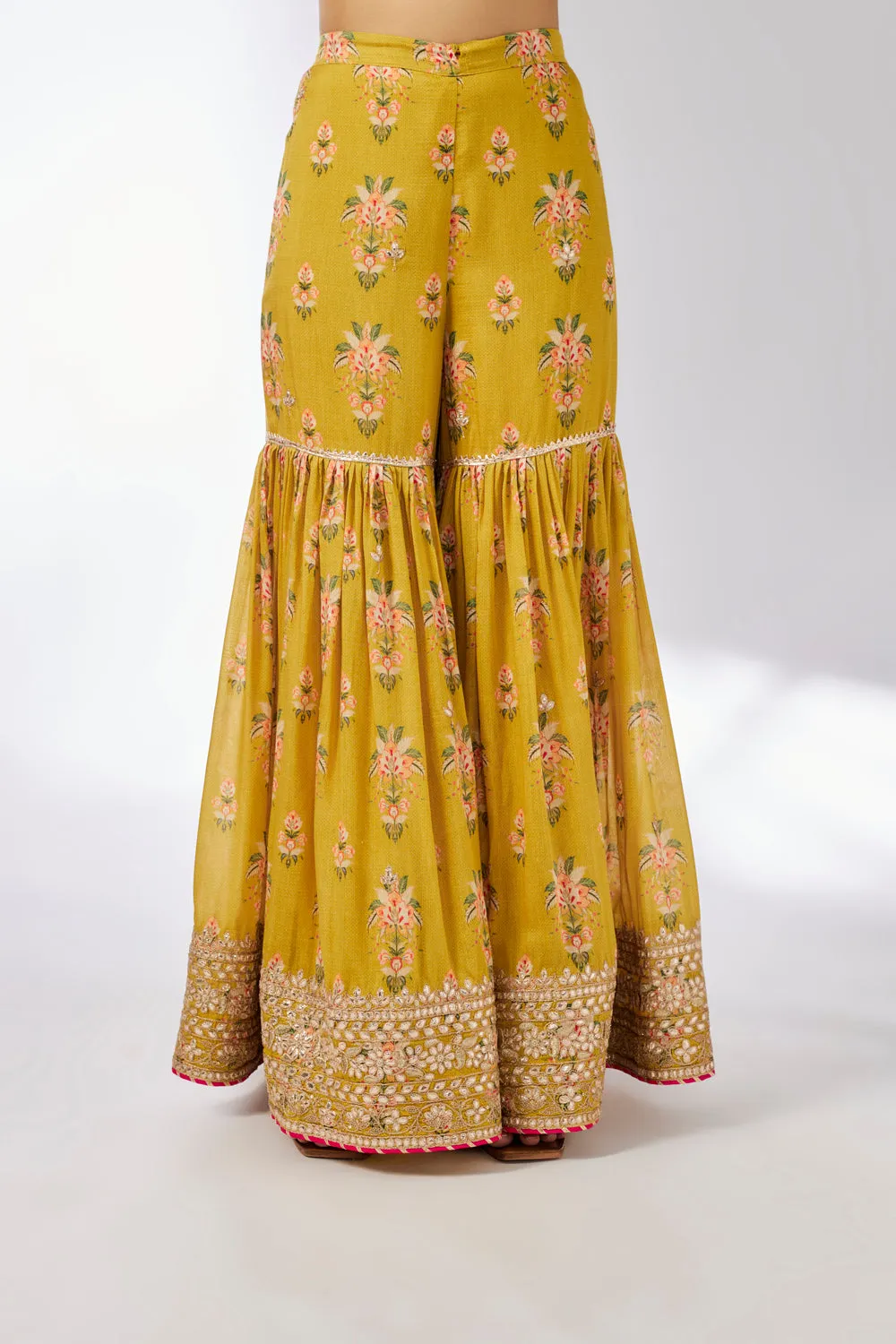 Advika Strappy Sharara Set