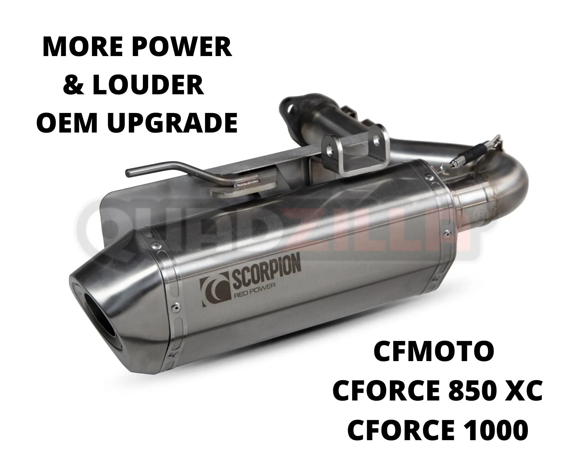 Aftermarket Slip On Exhaust for the CFORCE 850XC and CFORCE 1000