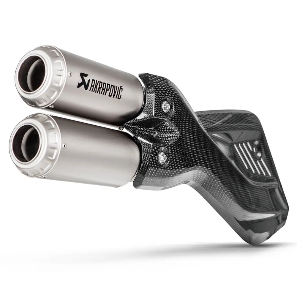 Akrapovic Titanium Twin Silencer Slip-On Kit S-D9SO10-HIFFT