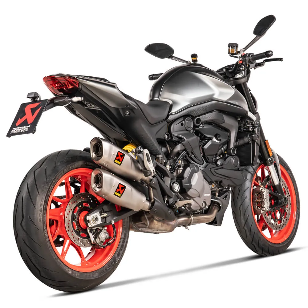 Akrapovic Titanium Twin Silencer Slip-On Kit S-D9SO17-HCQT