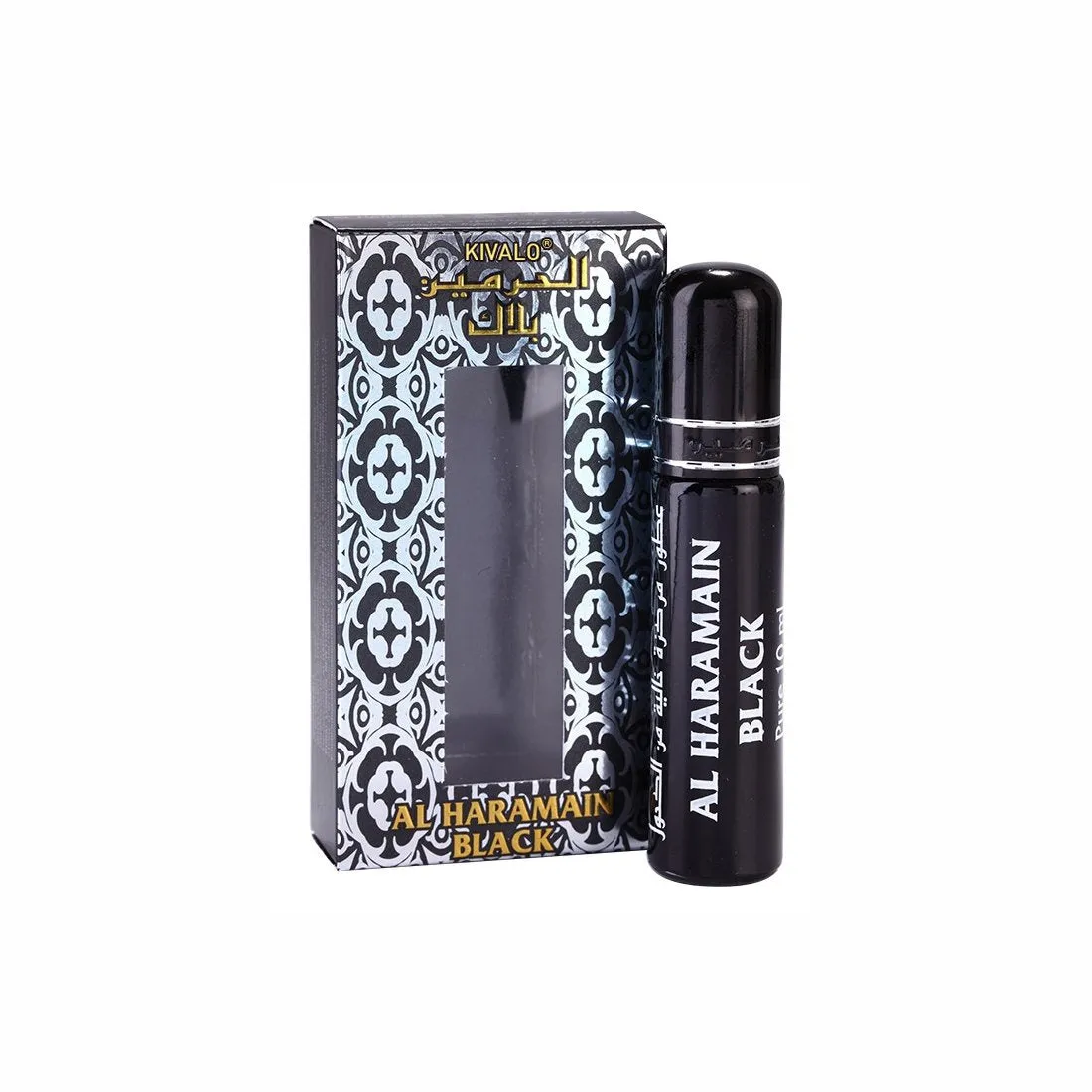 Al Haramain Black Roll On Attar - 10ml