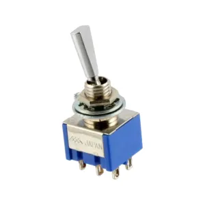 Allparts EP-0081 On-On Mini Switch, Chrome