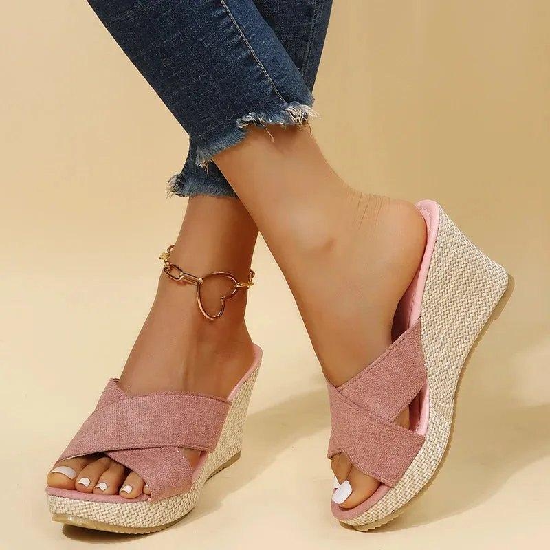 Almina | Comfort Wedge Sandals