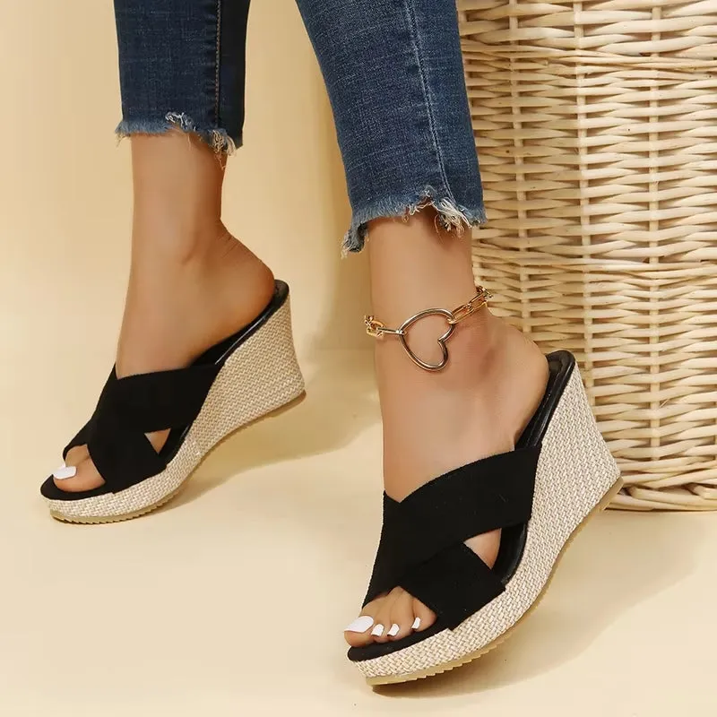 Almina | Comfort Wedge Sandals