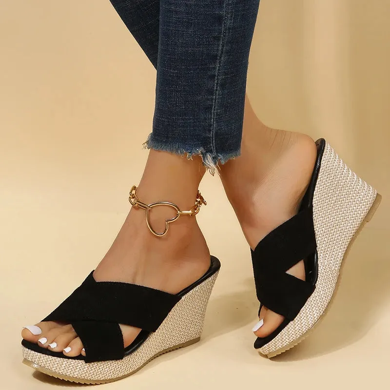Almina | Comfort Wedge Sandals