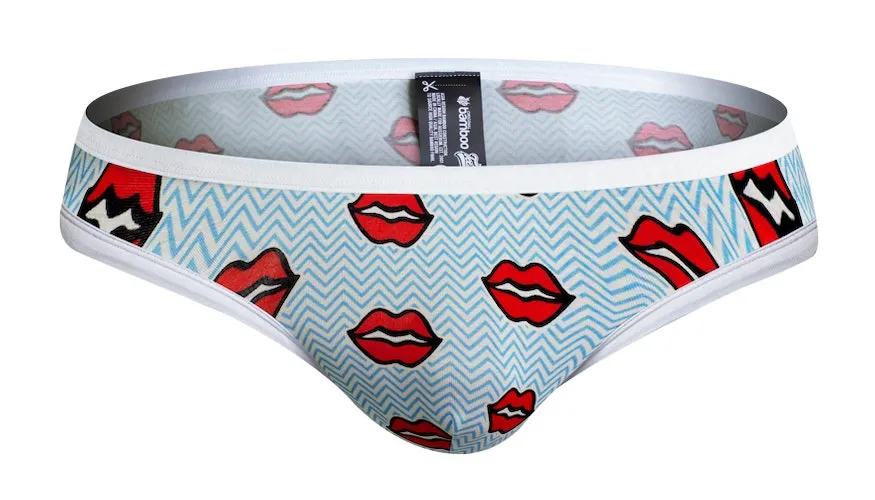 Aussiebum Teeball Luscious Brief Calzoncillos de Deliciosos Labios