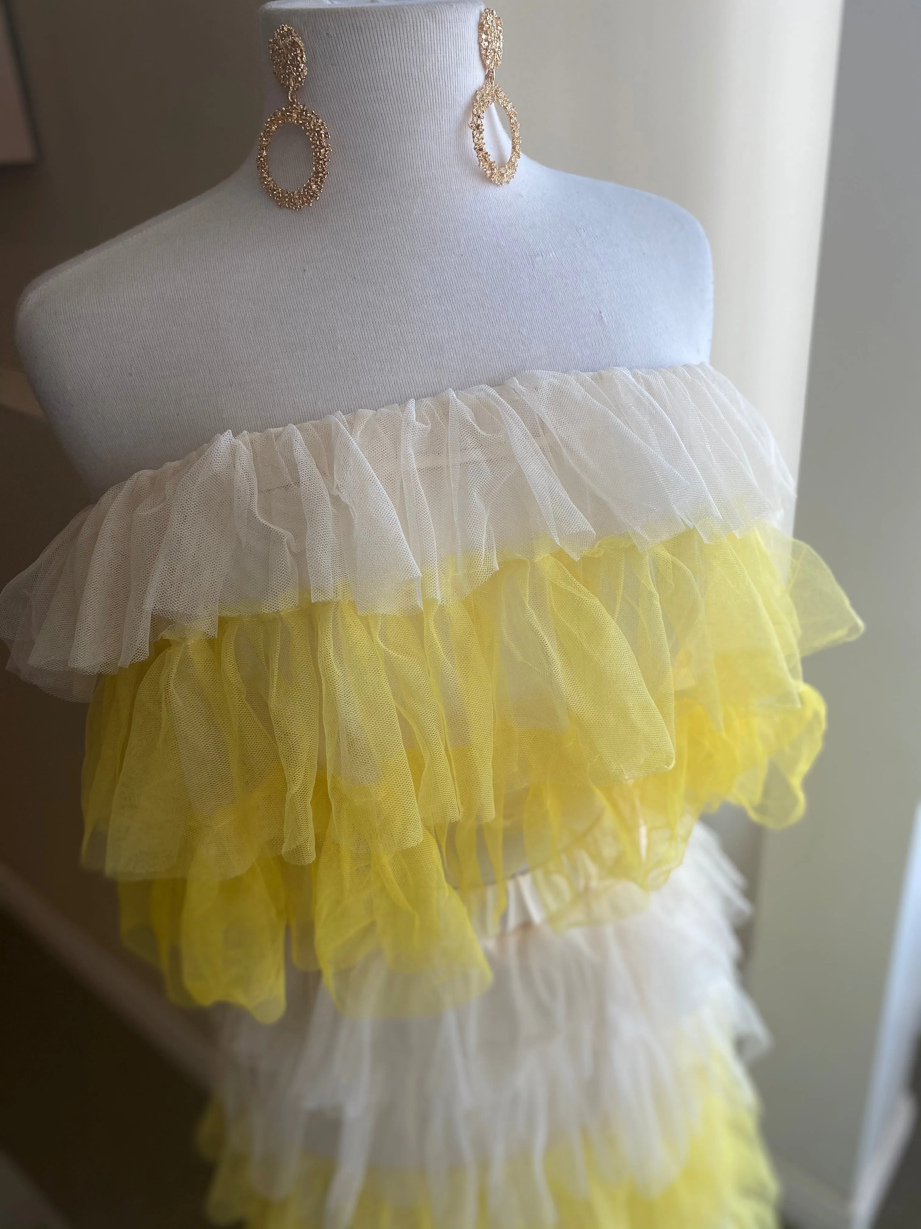 Bandu Ruffle Skirt Set FINAL SALE
