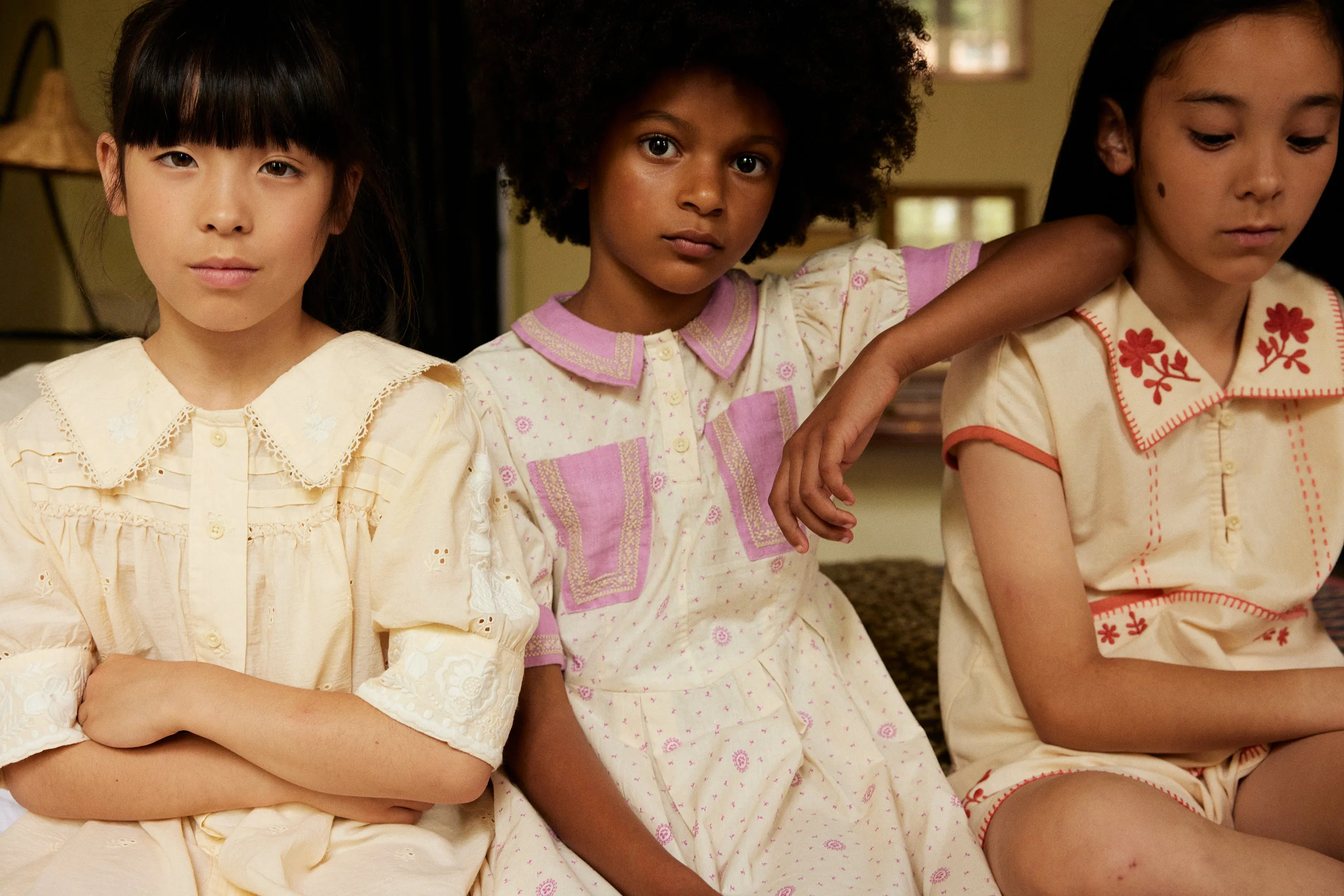 Bette Dress - Milk Broderie Anglaise