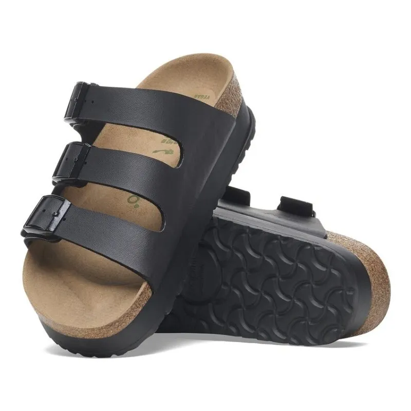Birkenstock Florida Flex Platform - Black Birko-Flor