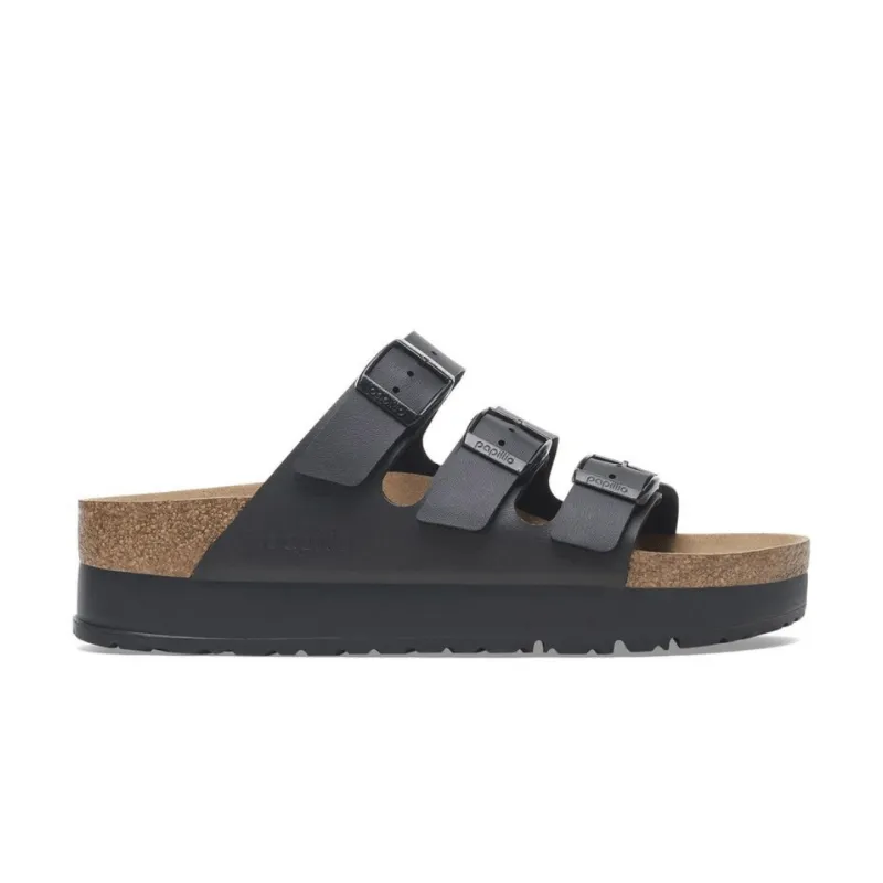 Birkenstock Florida Flex Platform - Black Birko-Flor