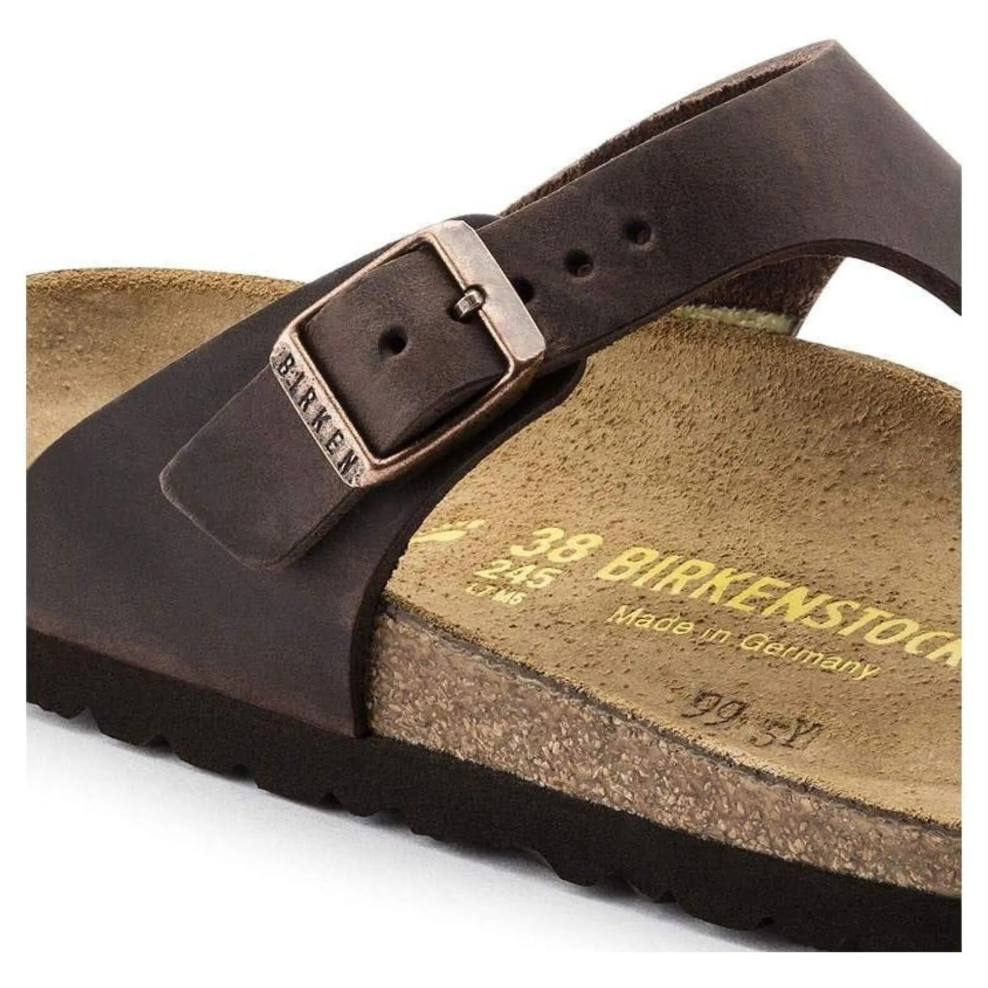 Birkenstock Women's Gizeh Oiled Leather Habana
