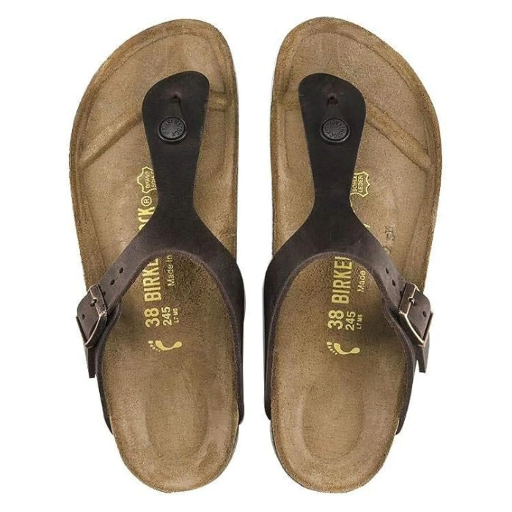 Birkenstock Women's Gizeh Oiled Leather Habana