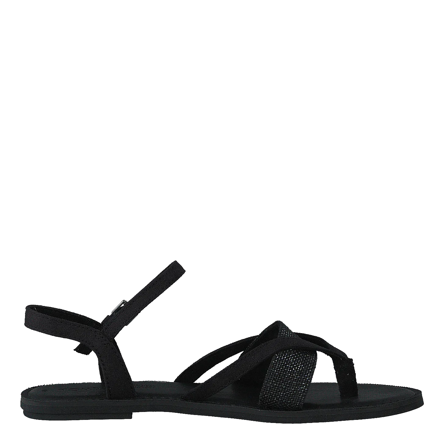 Blk Cvs/foil Woven Wm Lexie Sa Black