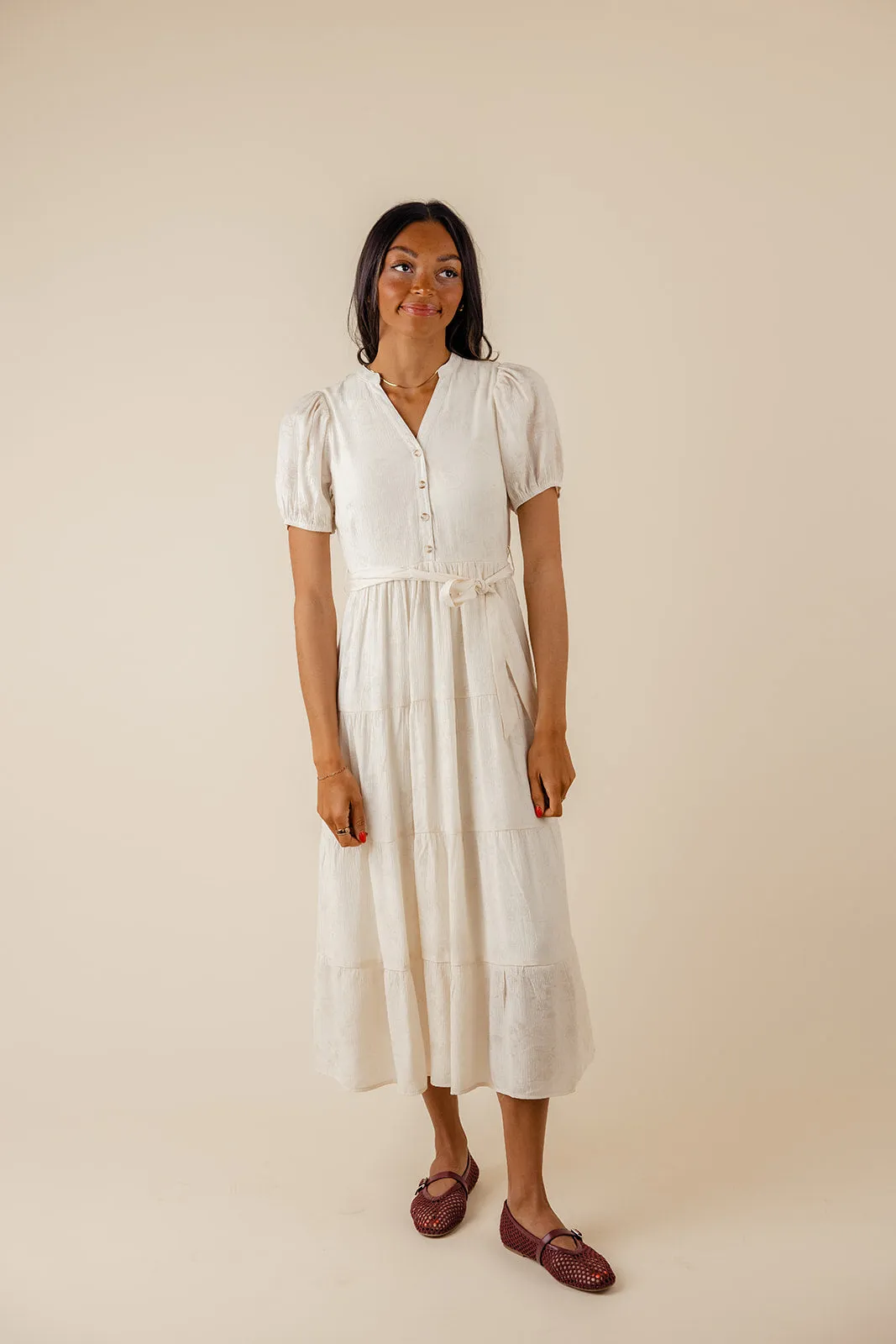 Bone Deep Button Maxi