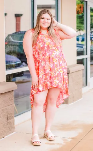 Bright Moments Floral Tank Dress