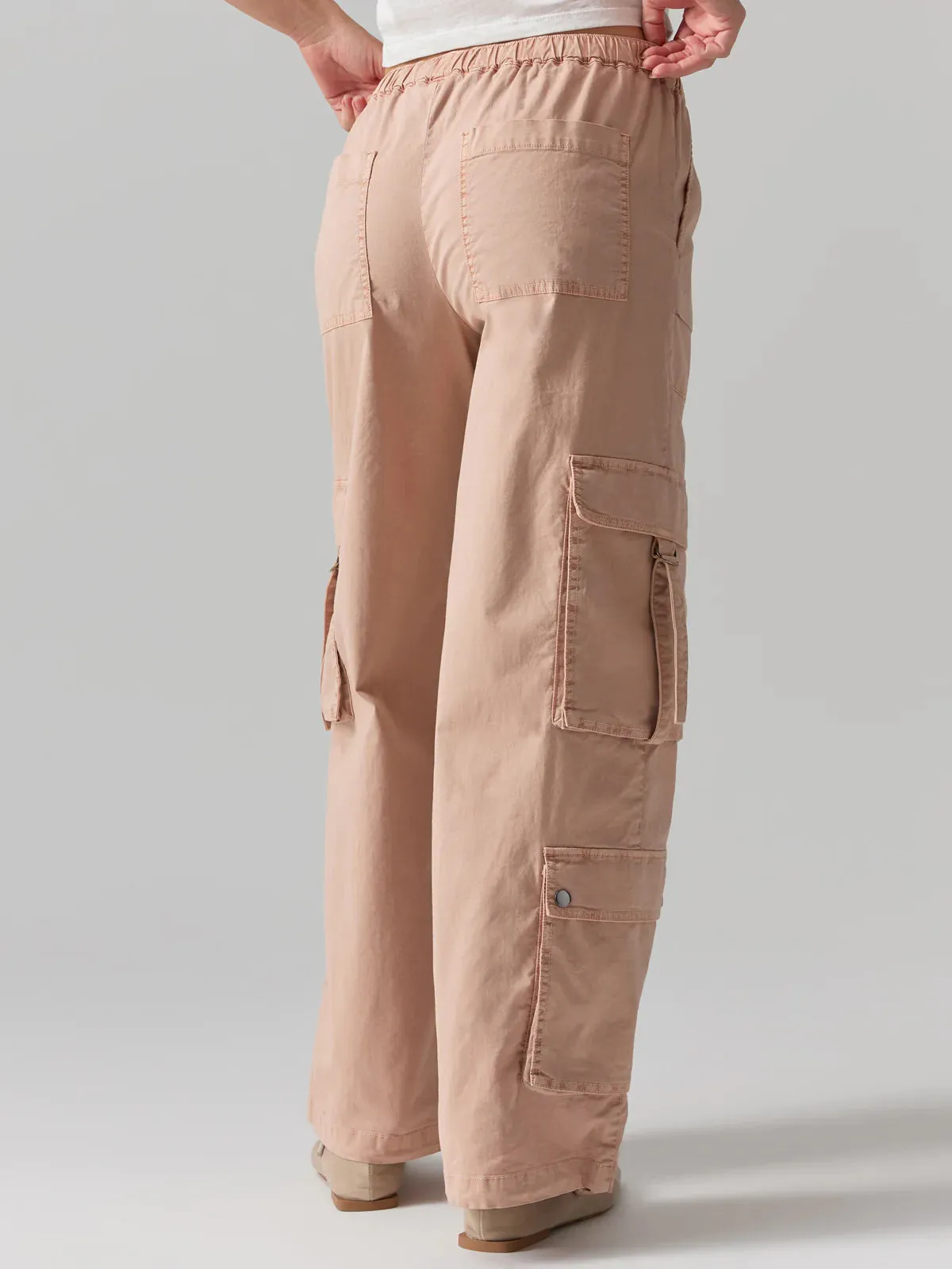 CARGO PANT - DUSTY PINK