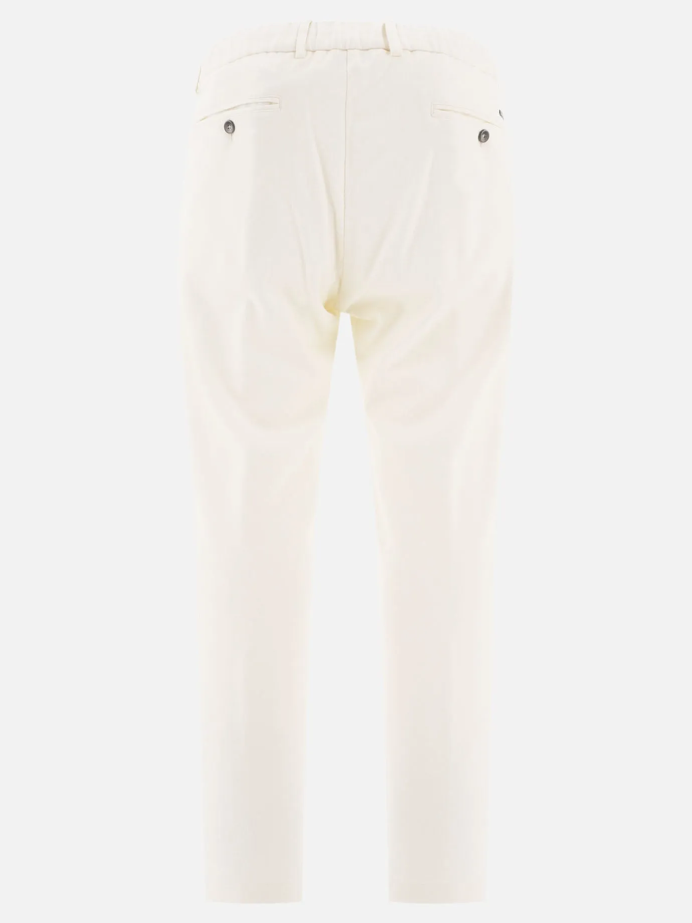 Cashmere and silk trousers