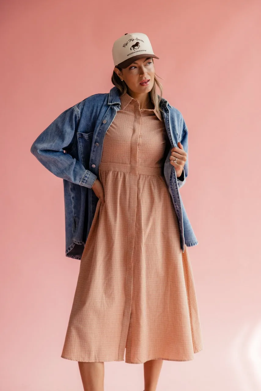 Chasing The Sun Collared Dress
