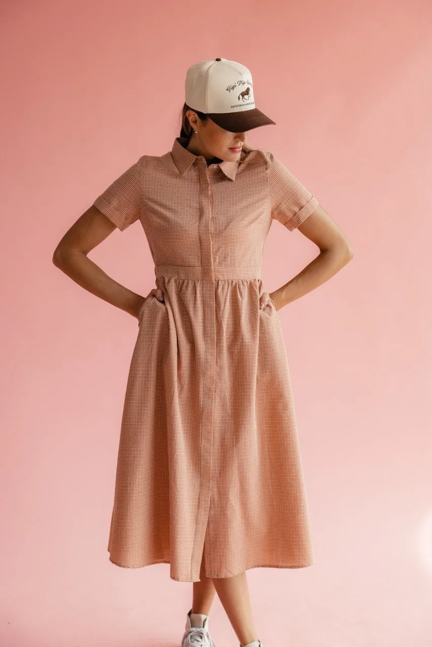 Chasing The Sun Collared Dress
