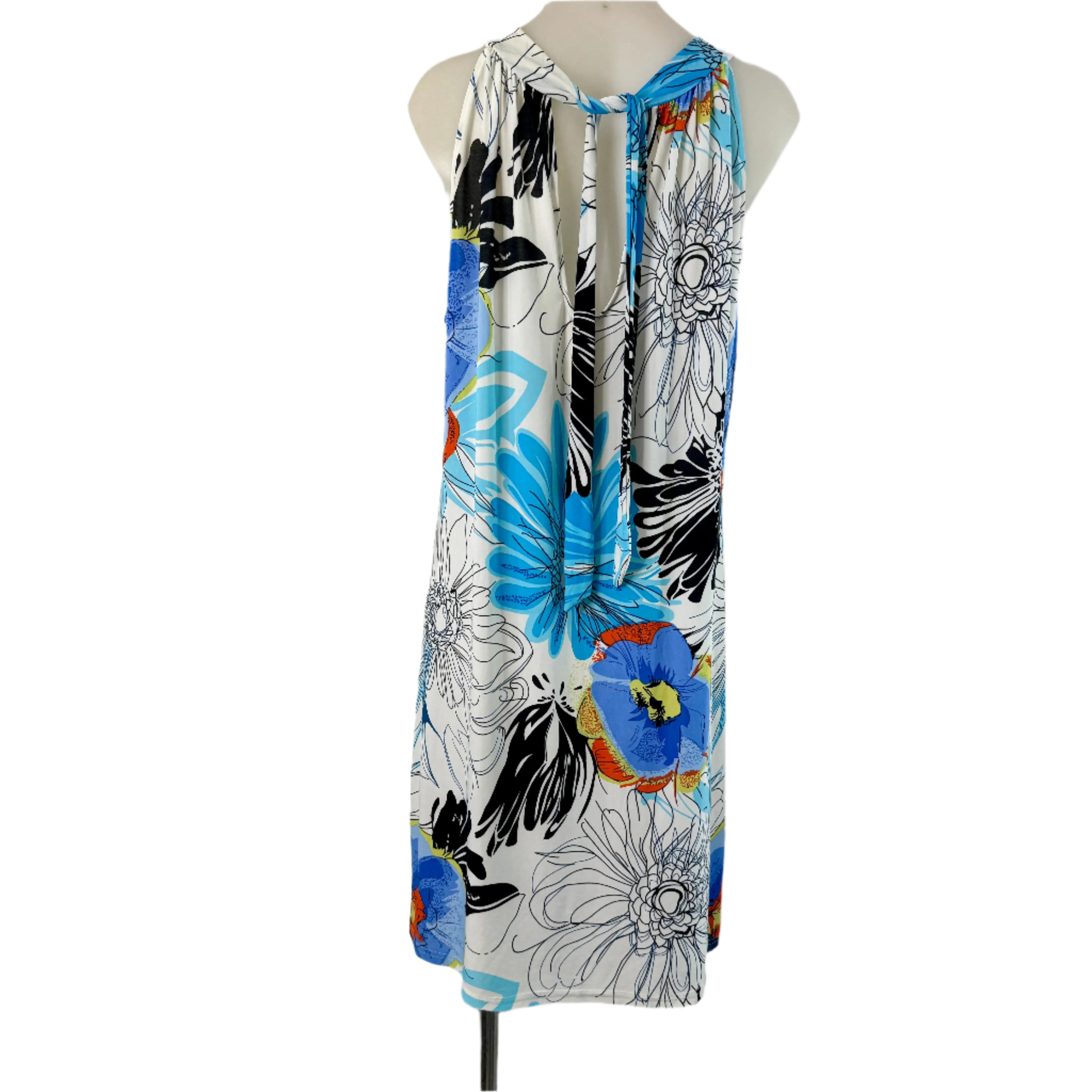 Cherry Lane Sleeveless Stretch Swing Dress - Size 14
