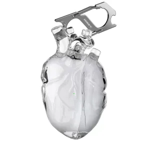 Chic Transparent Heart Liquid Silicone AirPods Earphone Case