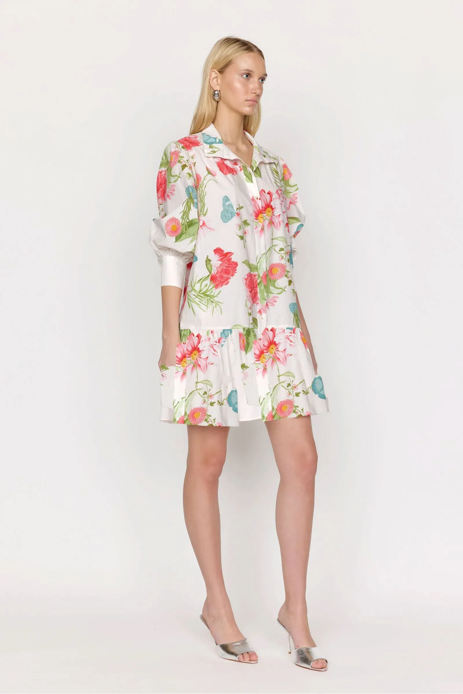 Christy Lynn Essie Dress in Monarch Ivory