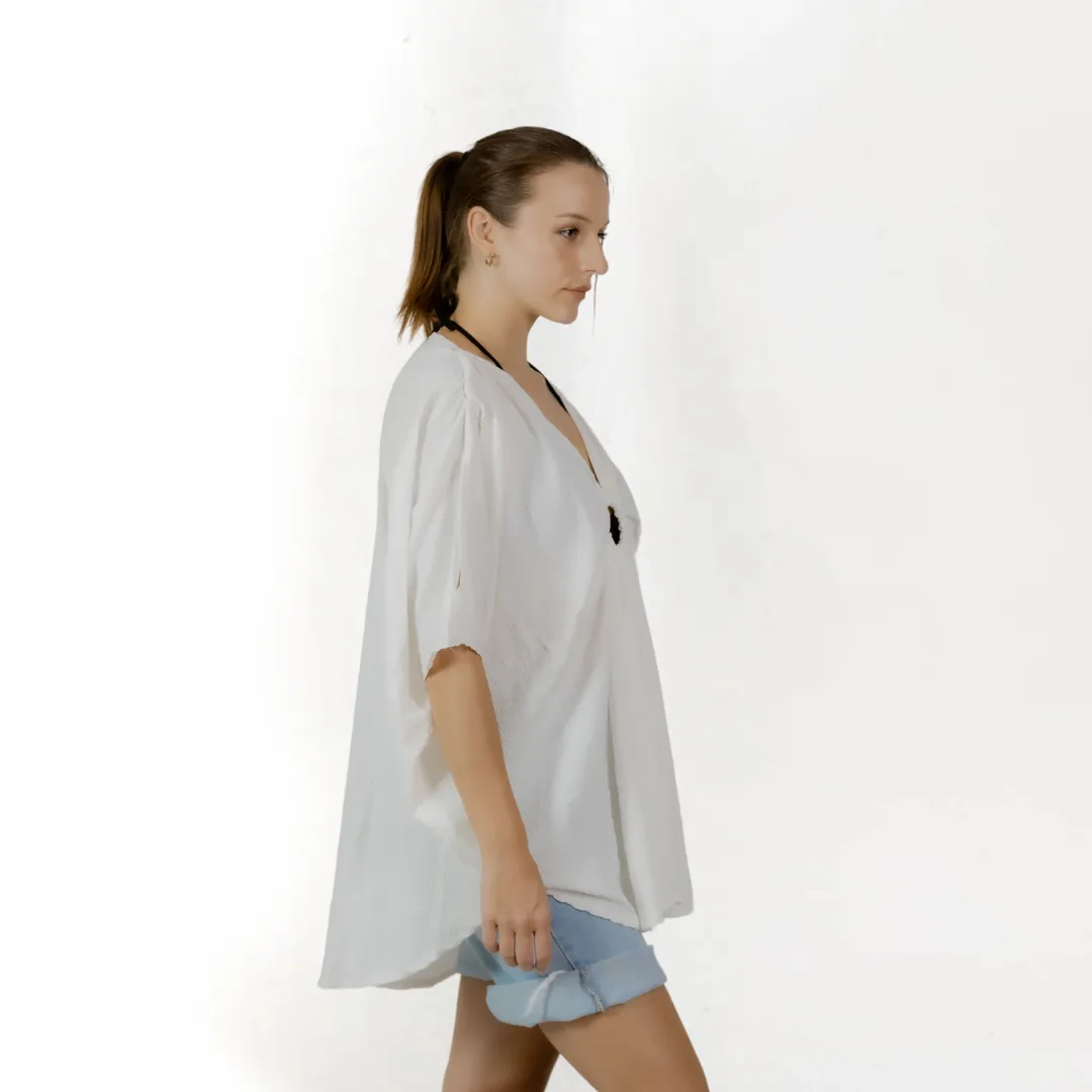 Coastal Breeze Cover-Up Blouse