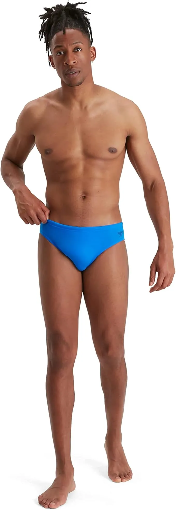 COSTUME SPEEDO ENDURANCE   UOMO SLIP NUOTO PISCINA AZZURRO