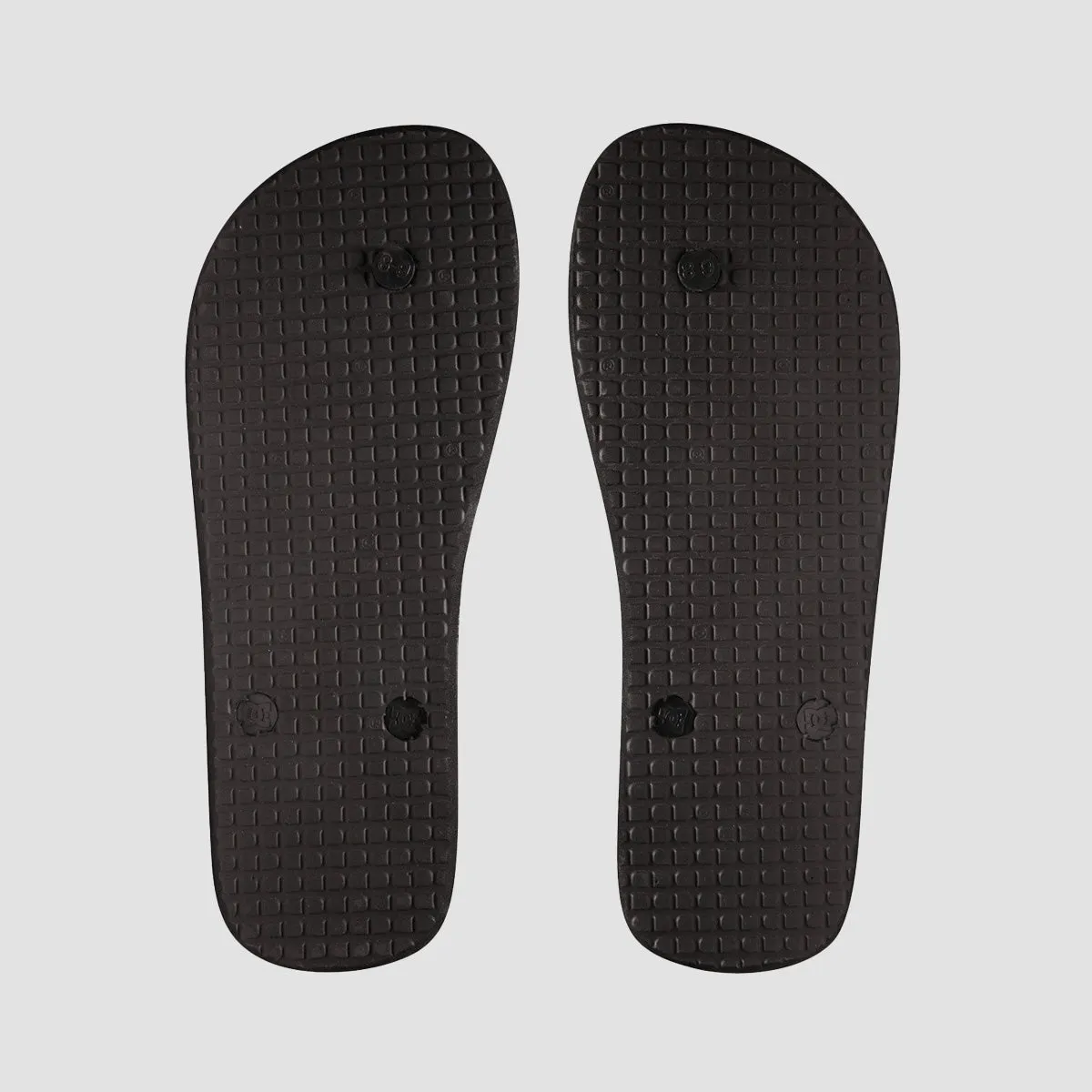 DC Spray Flip Flops Black/Aqua