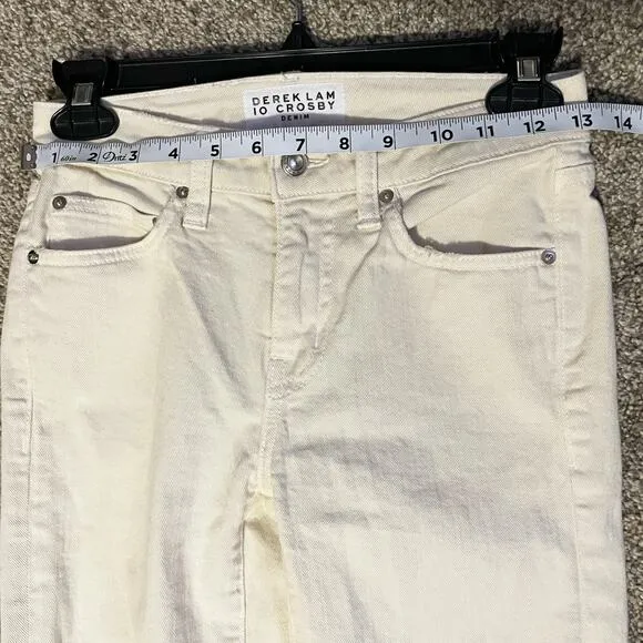 DEREK LAM 10 CROSBY Jane Flip-Flop Flare Jeans 23