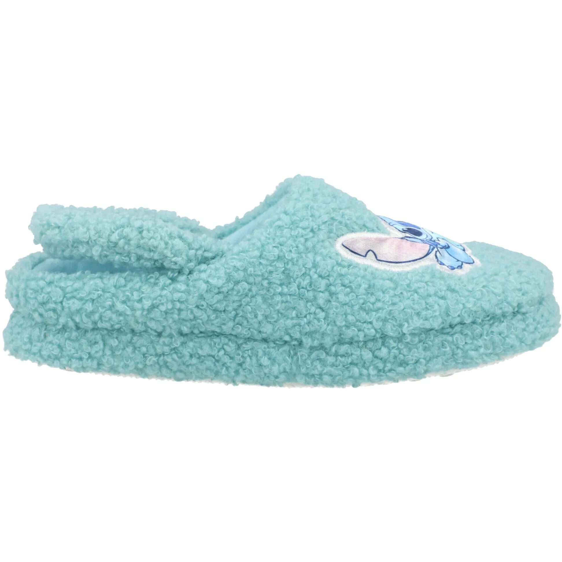 Disney Stitch Green Kids Slippers