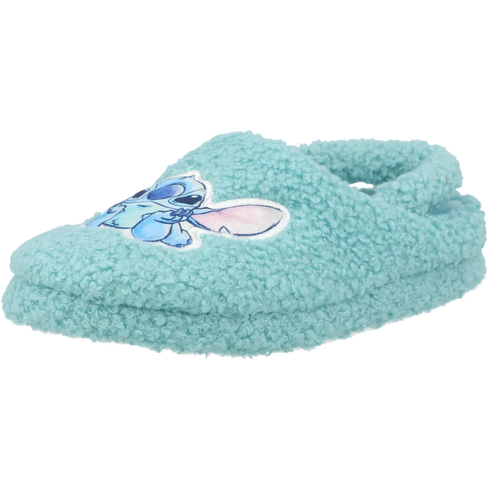 Disney Stitch Green Kids Slippers