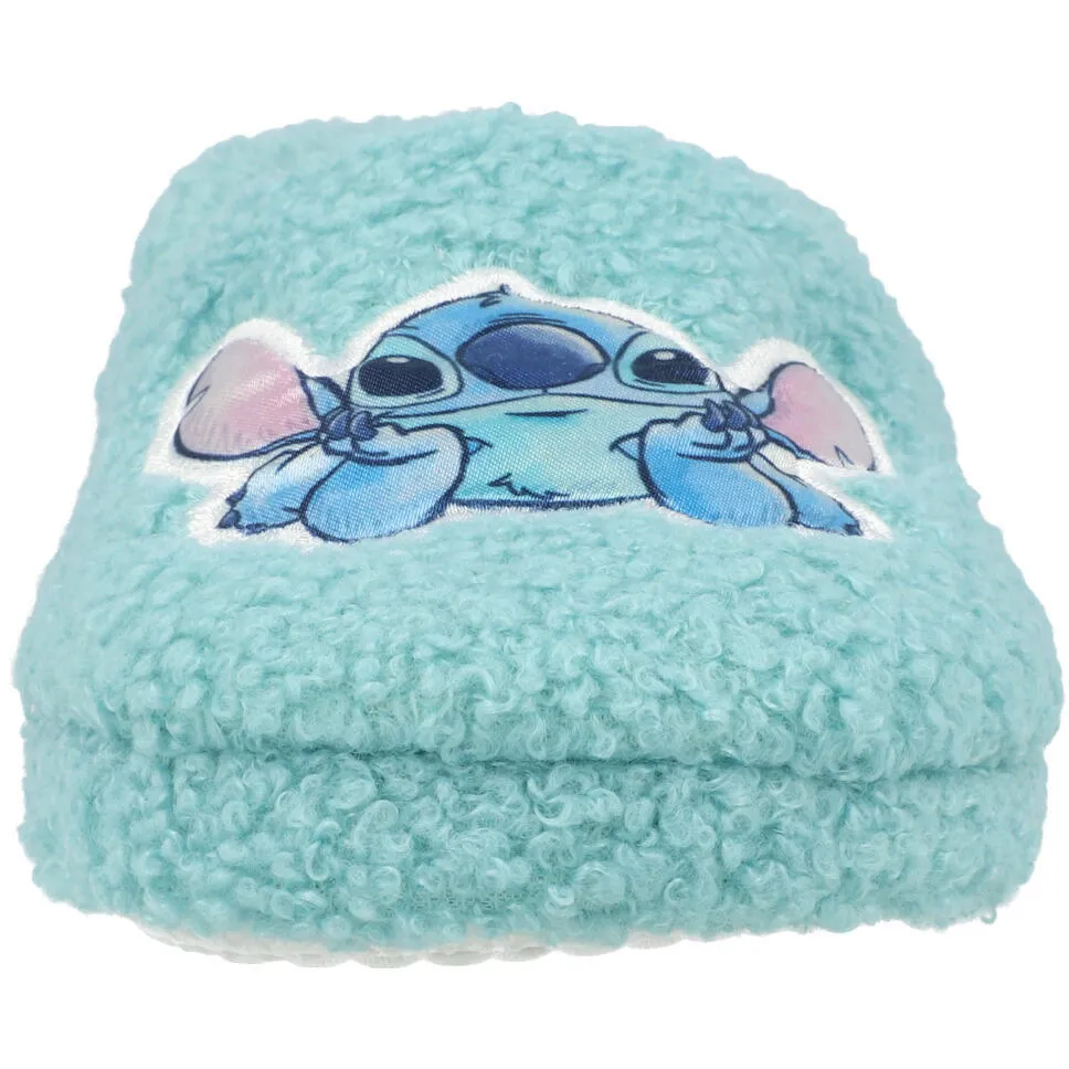 Disney Stitch Green Kids Slippers