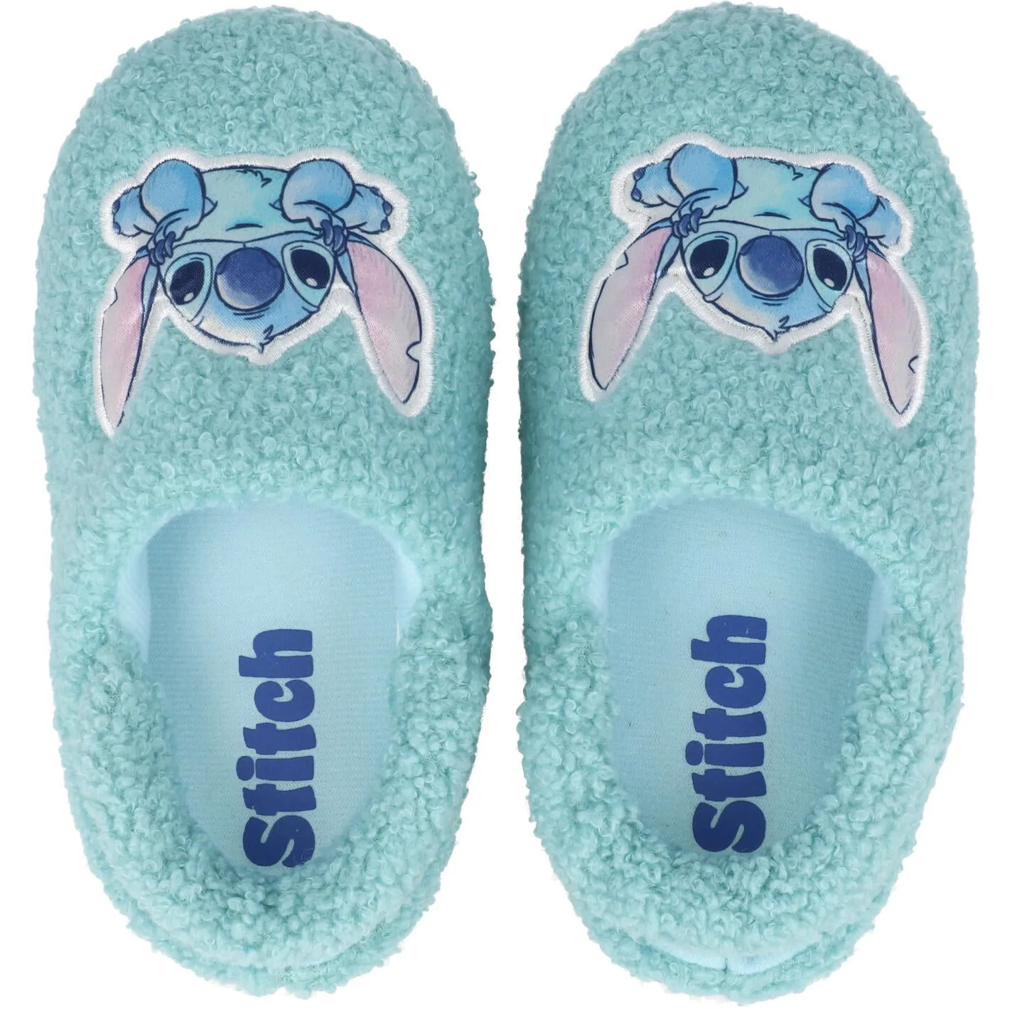 Disney Stitch Green Kids Slippers
