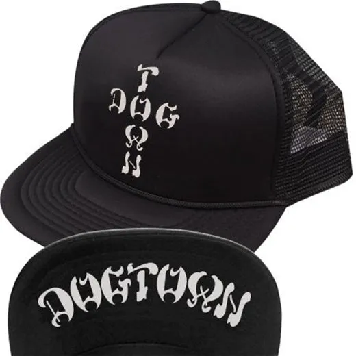 Dogtown - Cross Letters Mesh Flip Hat