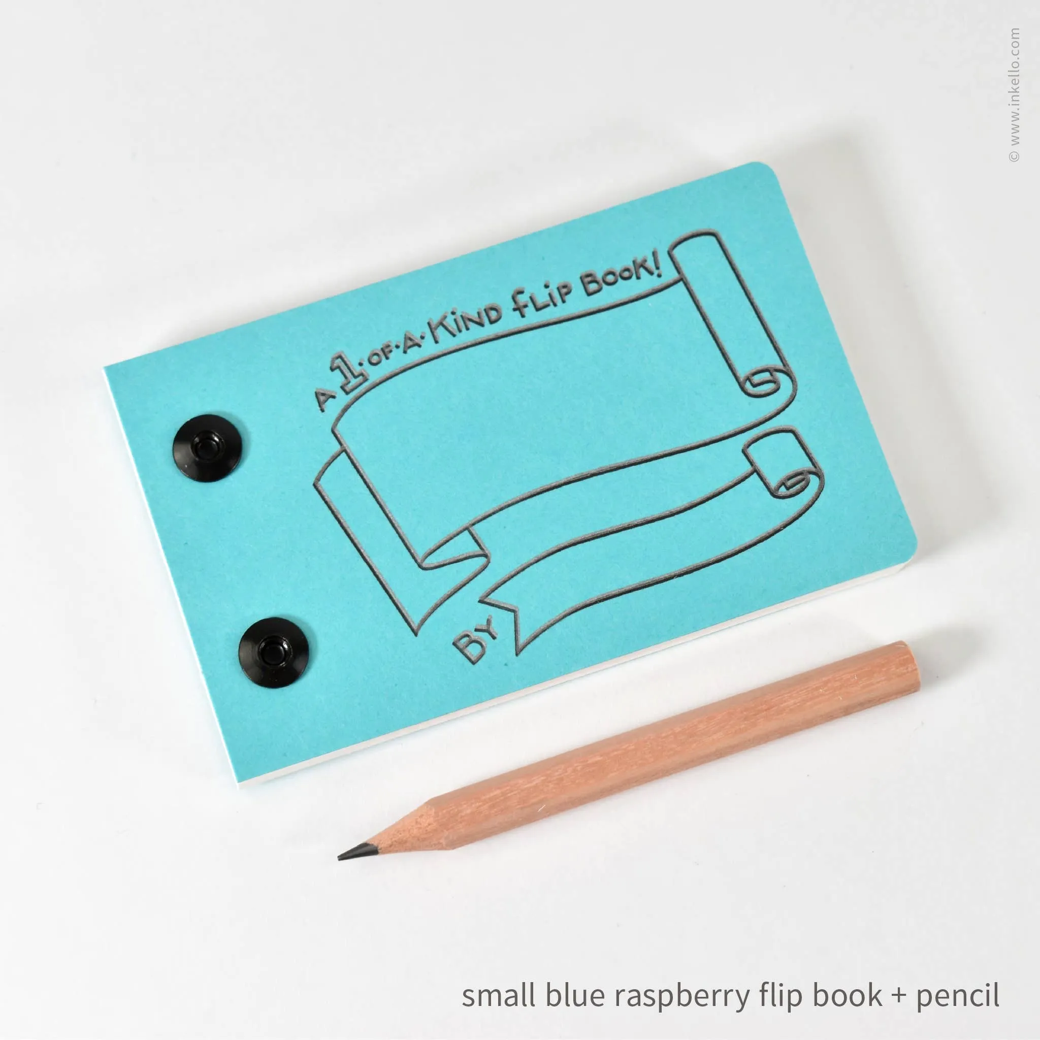 Draw-Your-Own Flip Book   Pencil (#316): Apple Green / Small